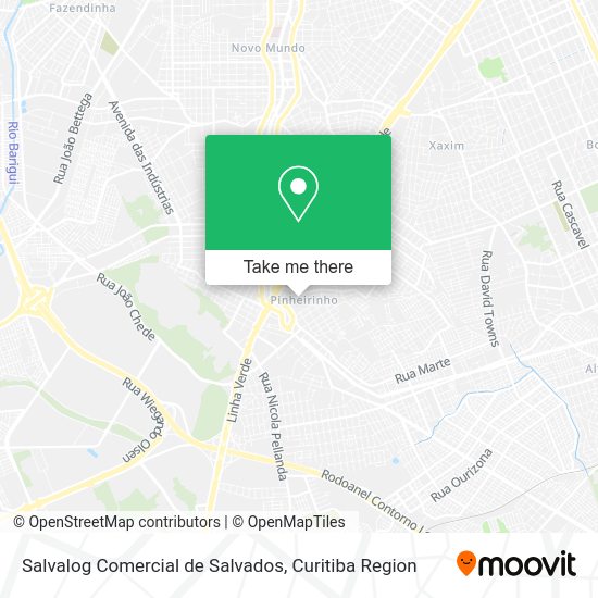 Salvalog Comercial de Salvados map