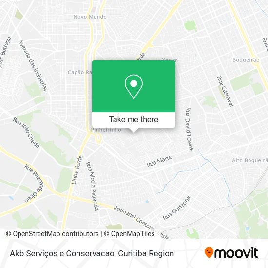 Akb Serviços e Conservacao map