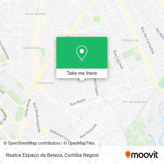 Realce Espaço da Beleza map