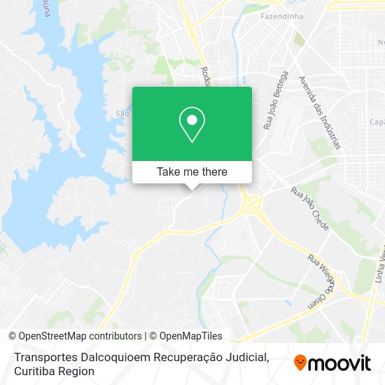 Transportes Dalcoquioem Recuperação Judicial map