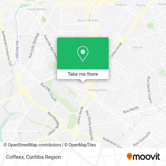 Coffeex map