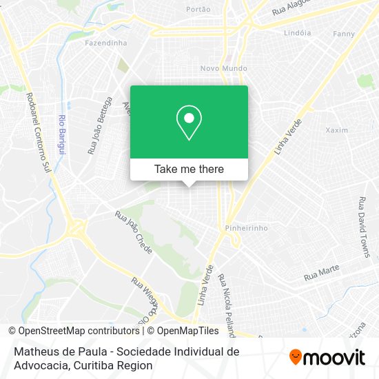 Matheus de Paula - Sociedade Individual de Advocacia map