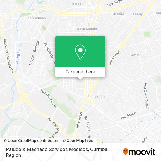 Paludo & Machado Serviços Medicos map