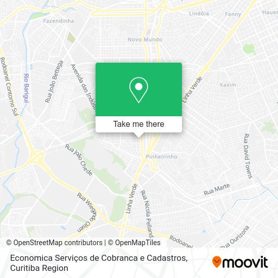 Economica Serviços de Cobranca e Cadastros map