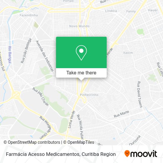 Farmácia Acesso Medicamentos map