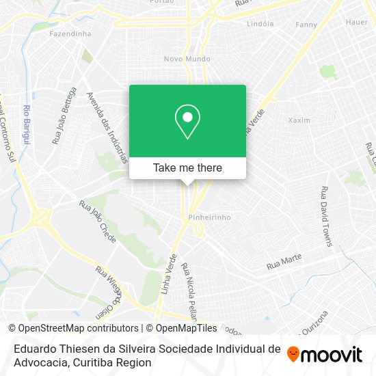 Eduardo Thiesen da Silveira Sociedade Individual de Advocacia map