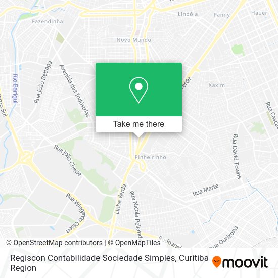 Regiscon Contabilidade Sociedade Simples map