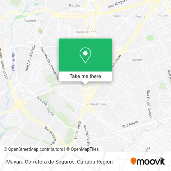 Mayara Corretora de Seguros map
