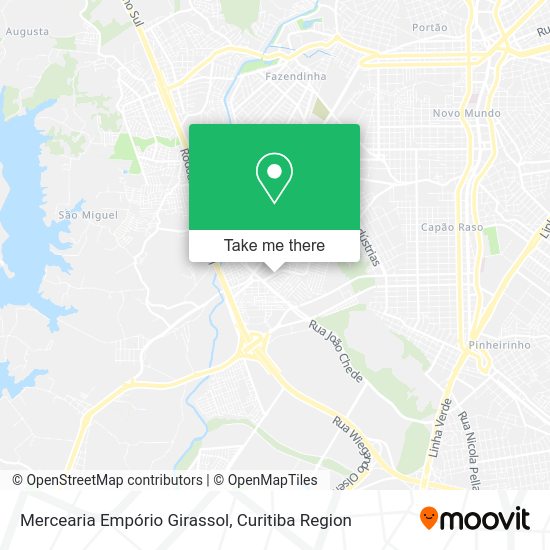 Mercearia Empório Girassol map