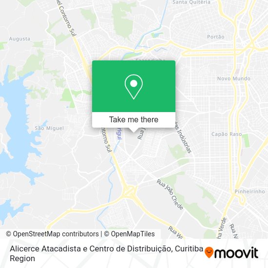 Alicerce Atacadista e Centro de Distribuição map