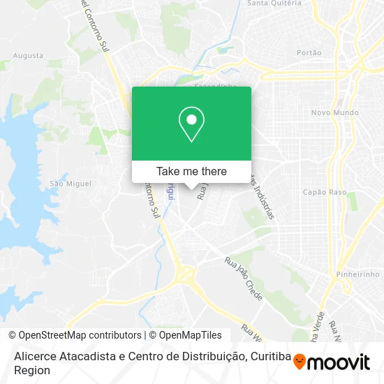 Alicerce Atacadista e Centro de Distribuição map