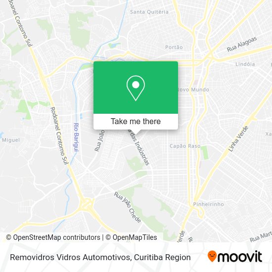 Removidros Vidros Automotivos map