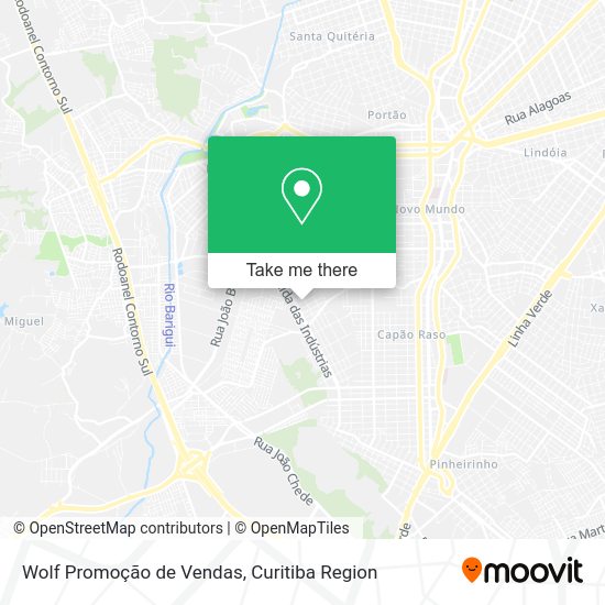 Wolf Promoção de Vendas map
