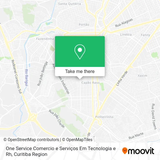 One Service Comercio e Serviços Em Tecnologia e Rh map