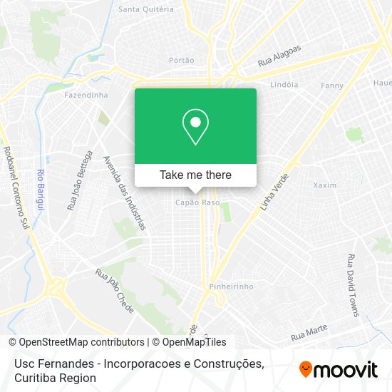Usc Fernandes - Incorporacoes e Construções map