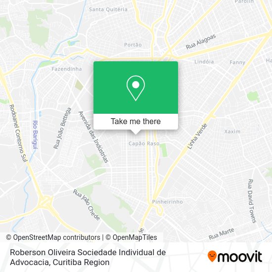 Roberson Oliveira Sociedade Individual de Advocacia map