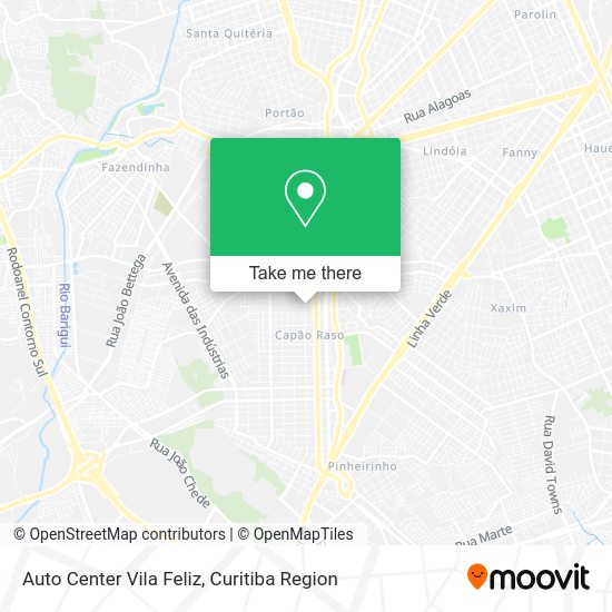 Auto Center Vila Feliz map