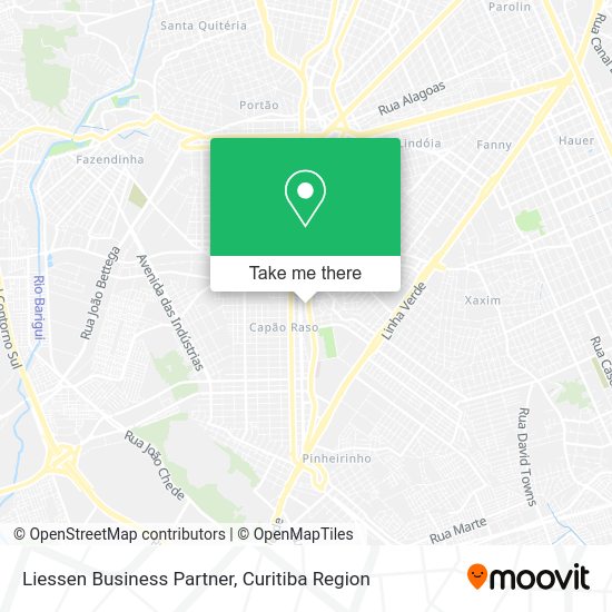 Liessen Business Partner map