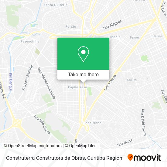 Construterra Construtora de Obras map