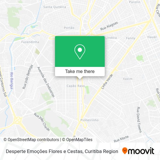 Desperte Emoções Flores e Cestas map
