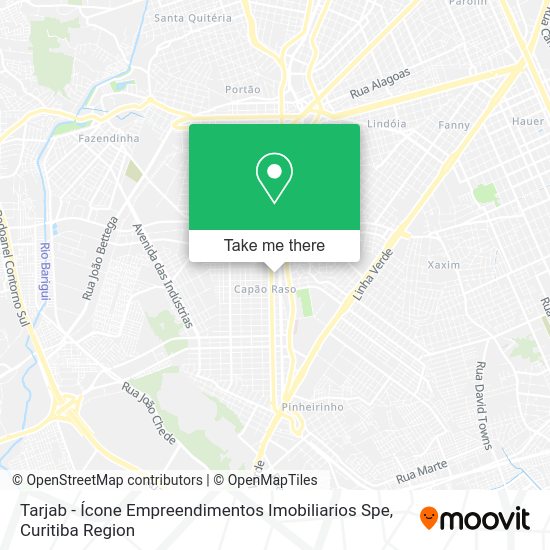 Tarjab - Ícone Empreendimentos Imobiliarios Spe map