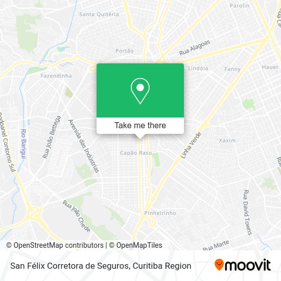 San Félix Corretora de Seguros map