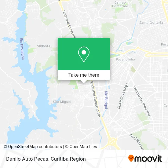 Danilo Auto Pecas map