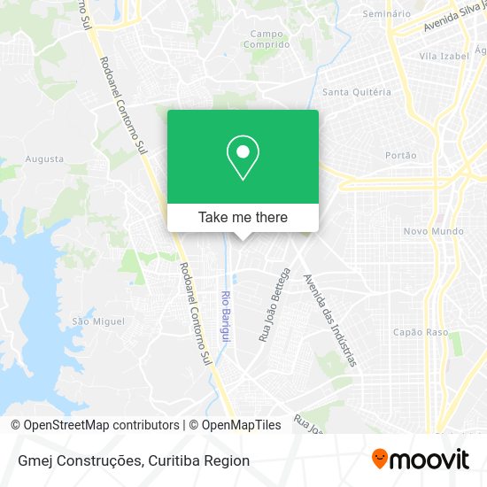 Gmej Construções map