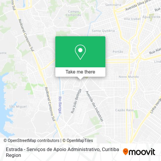 Estrada - Serviços de Apoio Administrativo map
