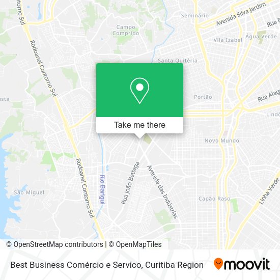 Best Business Comércio e Servico map