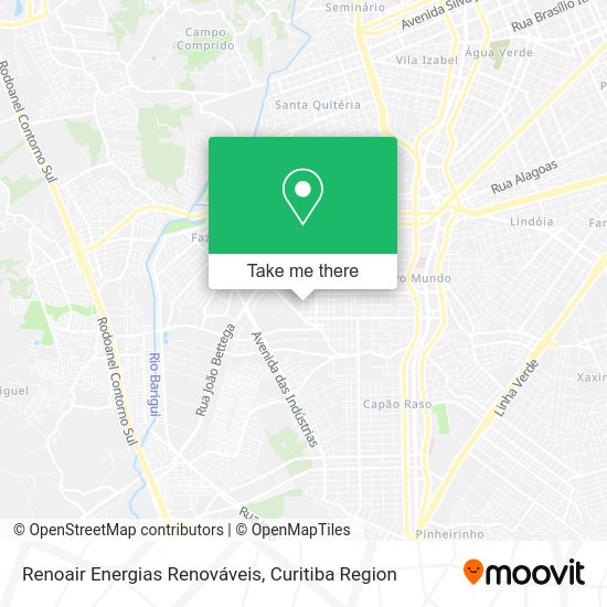 Renoair Energias Renováveis map