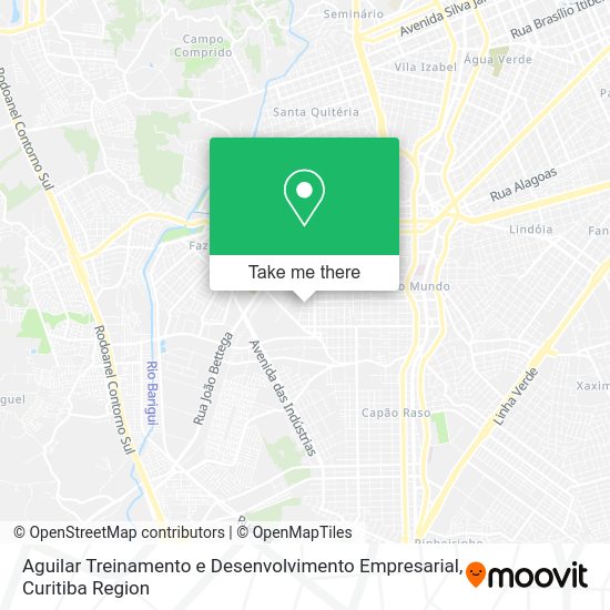 Aguilar Treinamento e Desenvolvimento Empresarial map