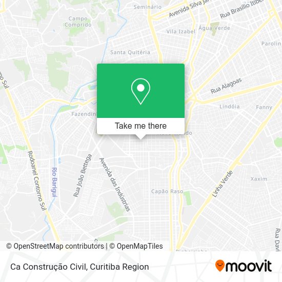 Ca Construção Civil map