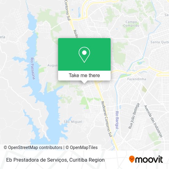 Eb Prestadora de Serviços map