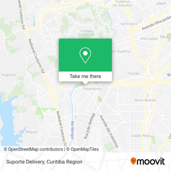 Suporte Delivery map