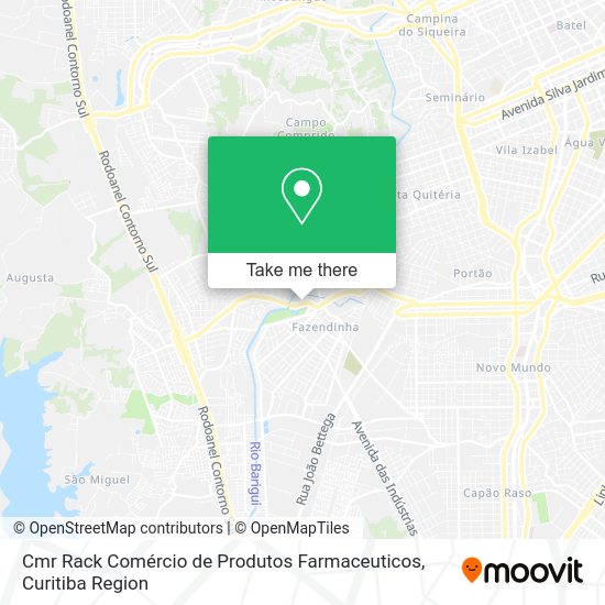 Cmr Rack Comércio de Produtos Farmaceuticos map