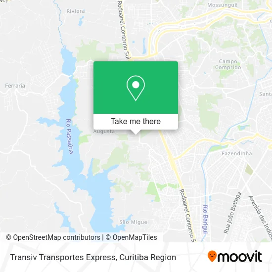 Transiv Transportes Express map