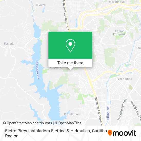 Eletro Pires Isntaladora Elétrica & Hidraulica map