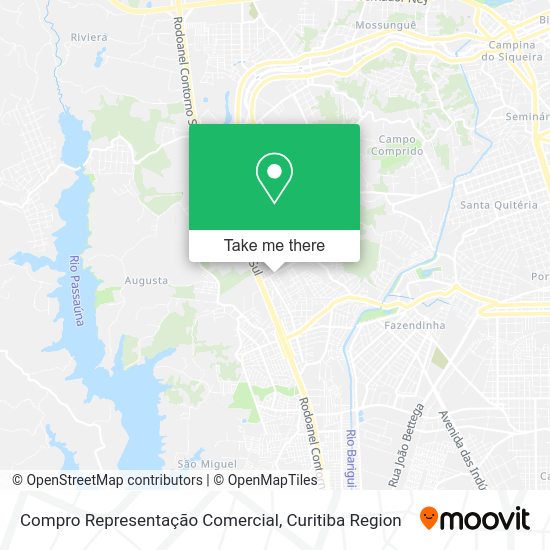 Compro Representação Comercial map