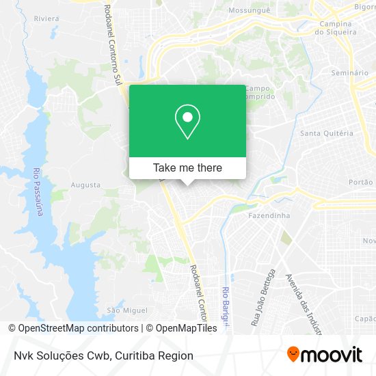 Nvk Soluções Cwb map