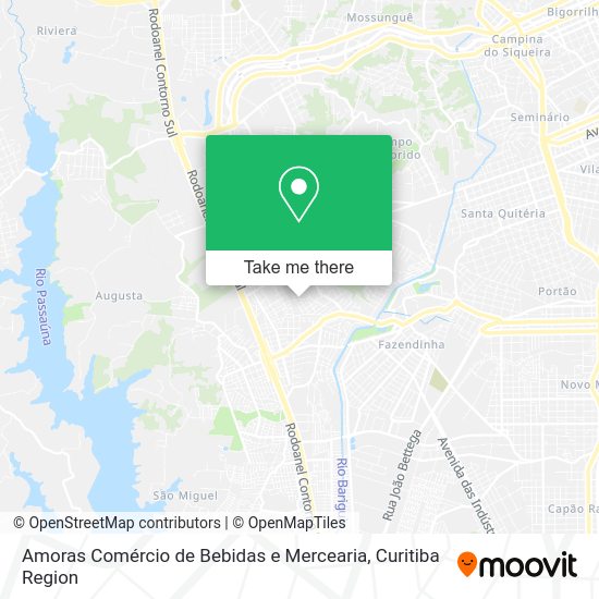 Amoras Comércio de Bebidas e Mercearia map
