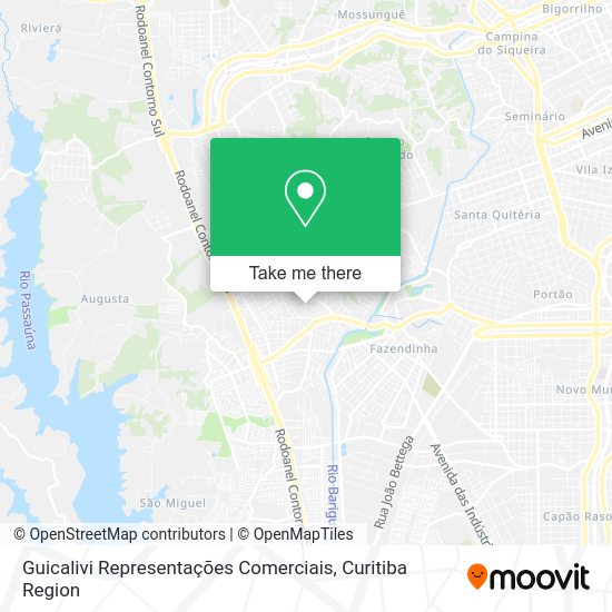 Guicalivi Representações Comerciais map
