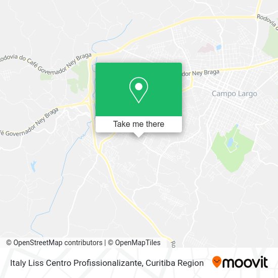 Italy Liss Centro Profissionalizante map