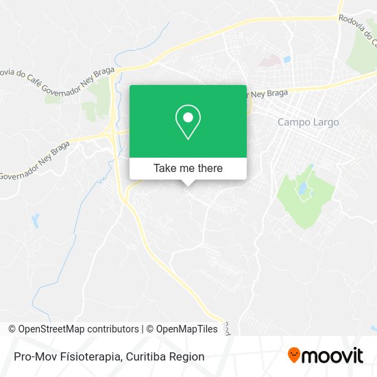 Pro-Mov Físioterapia map