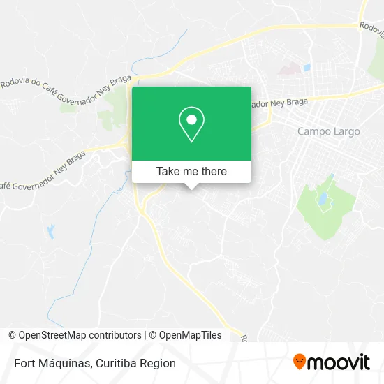 Fort Máquinas map