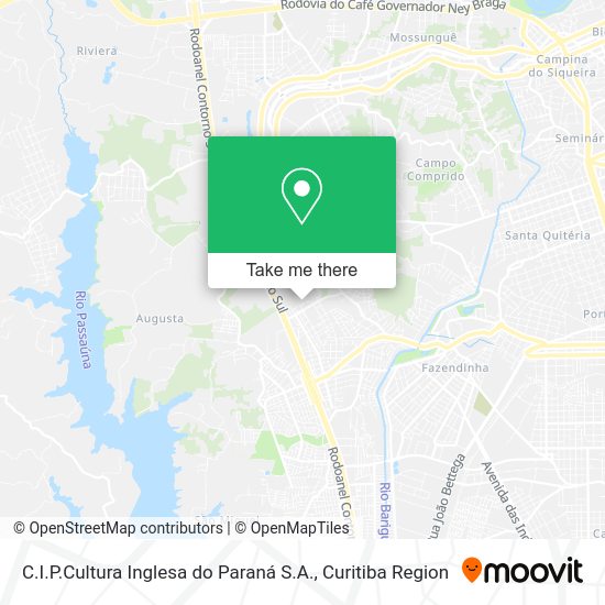 C.I.P.Cultura Inglesa do Paraná S.A. map