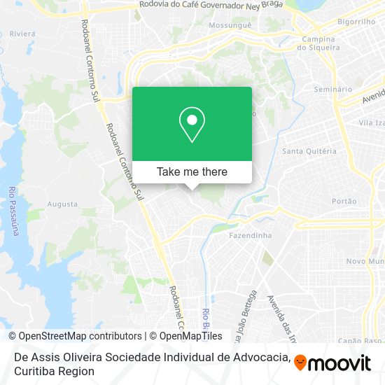 De Assis Oliveira Sociedade Individual de Advocacia map