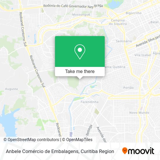 Anbele Comércio de Embalagens map