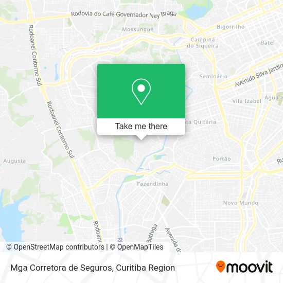 Mga Corretora de Seguros map