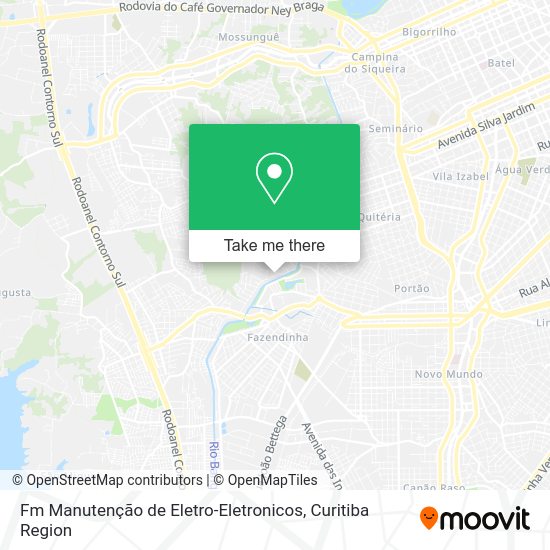 Fm Manutenção de Eletro-Eletronicos map